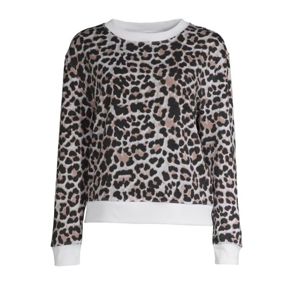 No Boundaries Juniors' Ladies Graphic Crewneck Fleece Soft Sweatshirt SZ Medium - Picture 3 of 5